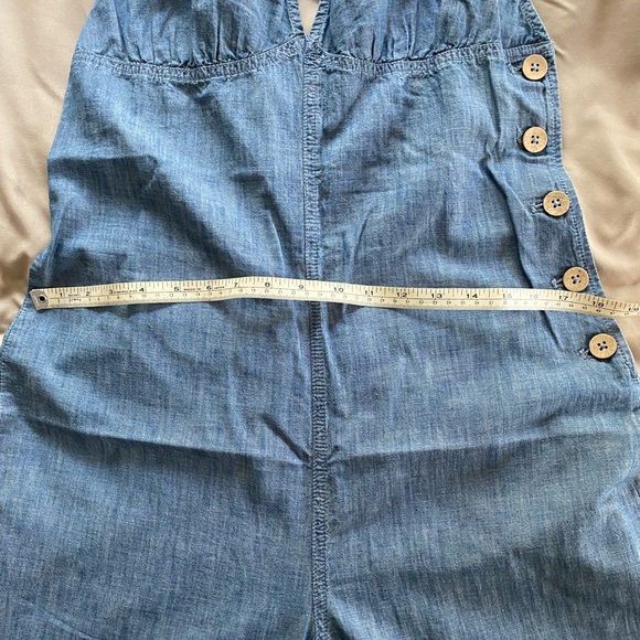 Super cute Free People “Dance All Night” flared open back jumpsuit - Picture 7 of 7